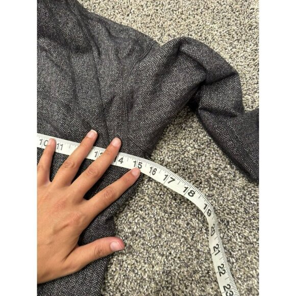 Lululemon Define Jacket Heathered Herringbone Heathered Black Size 6 EUC - Picture 4 of 5